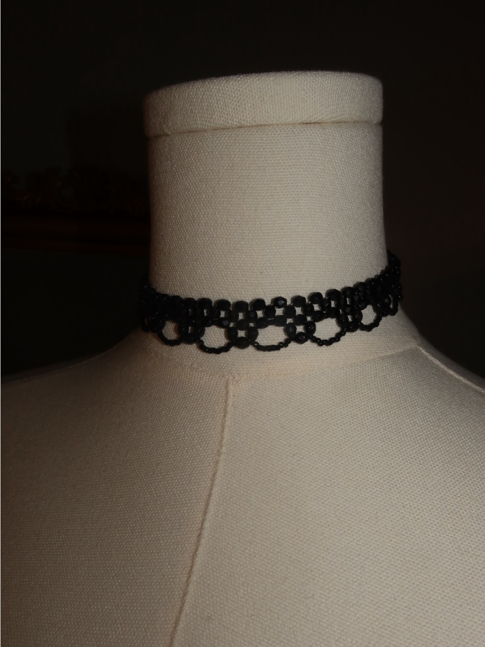 Black Lace Choker Necklace